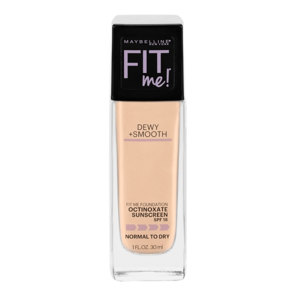 *3/15* New Maybelline Fit Me! Dewy + Smooth Foundation Classic Ivory 120